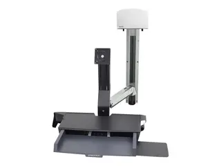Ergotron StyleView monteringssett for LCD-skjerm / tastatur / mus / strekkodeskanner / CPU - polert aluminium