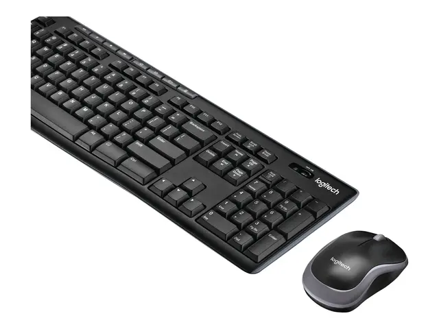 Logitech MK270 Wireless Combo - Tastatur- og mussett trådløs 2.4 G...