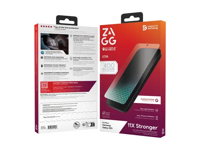 ZAGG InvisibleShield Glass XTR4 - Skjermbeskyttelse for mobiltelef...