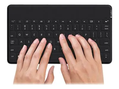 Logicool Keys-To-Go - Tastatur trådløs Bluetooth QWERTZ Tysk svart