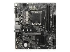 MSI PRO H610M-G DDR4 - Hovedkort - micro ATX LGA1700-sokkel - H610 Chipset - USB 3.2 Gen 1 - Gigabit LAN - innbygd grafikk (CPU kreves) - HD-lyd (8-kanalers)