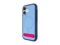 ZAGG Sedona Snap - Baksidedeksel for mobiltelefon med stativ - MagSafe-samsvar - grafen - kongegl&#248;d - for Apple iPhone 17