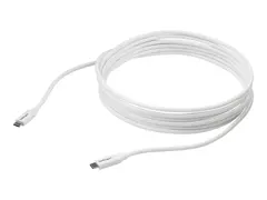 STARTECH.COM USB C to USB C Cable - 13 ft / 4m - 5A PD - M/M - White - USB 2.0
