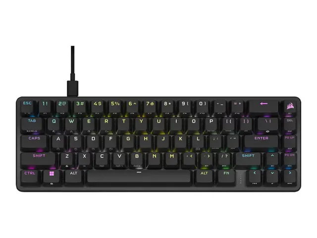 CORSAIR K65 PRO MINI RGB - Tastatur 65 %, gaming bakgrunnsbelyst U...