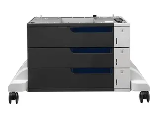 HP Paper Feeder and Stand - Skriversokkel med mediemater 1500 ark inn 3 skuff(er) - for Color LaserJet Enterprise M855dn, M855x+, M855x+ NFC/Wireless direct, M855xh