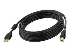 Vision Professional - USB-kabel - USB (hann) til USB-type B (hann) USB 2.0 - 3 m - svart