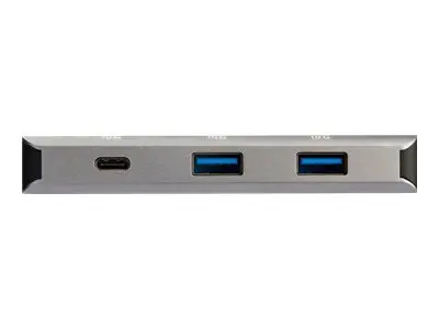 Startech 3 Port USB C Hub with Gigabit Ethernet RJ45 GbE Port, 2x ...