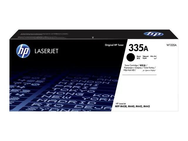 HP 335A - Svart original LaserJet tonerpatron (W1335A) for MFP M43...
