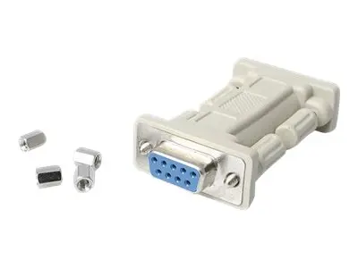 StarTech.com DB9 RS232 Serial Null Modem Adapter - F/F - Null mode...