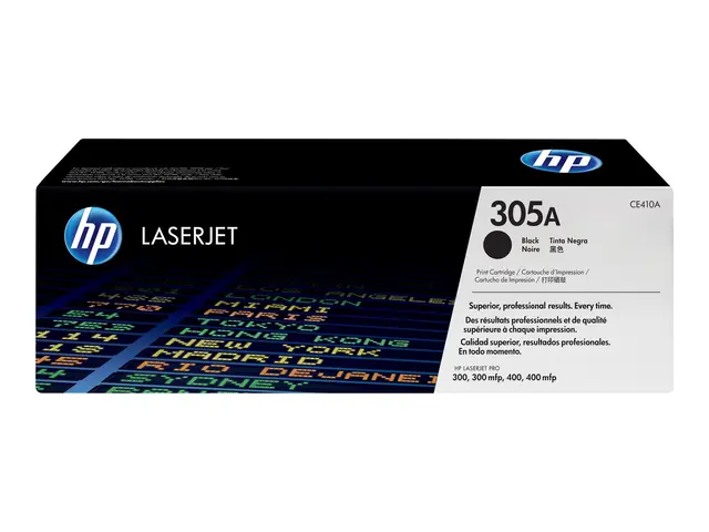 HP 305A - Svart original LaserJet tonerpatron (CE410A) for Pro 300...