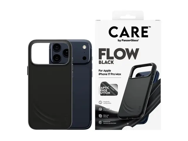 CARE by PanzerGlass Flow - Baksidedeksel for mobiltelefon - haptic...