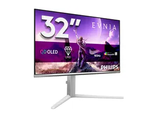 31,5, 3840x2160, QD-OLED, Flat, H/A 13 MM, QD-OLED UHD 165Hz / HDR400 TrueBlack