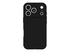 OtterBox Figura Series - Baksidedeksel for mobiltelefon MagSafe-samsvar - polykarbonatlag, termoplastisk elastomer (TPE) - svart - for Apple iPhone 17 Pro