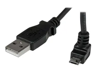 STARTECH 1M ANGLED MICRO USB CABLE USB TO UP ANGLE MICRO USB