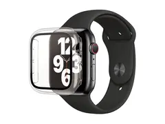 PanzerGlass - Skjermbeskyttelse for smart armb&#229;ndsur helhus - glass - rammefarge svart - for Apple Watch Herm&#232;s Series 7, Herm&#232;s Series 9, Nike Series 7, Series 10, Series 8, Series 9