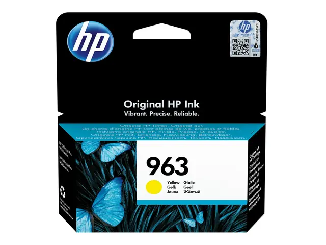 HP 963 - 9.5 ml gul original Officejet blekkpatron