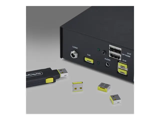 Startech - Støvdeksel - USB-A, snap-in, reusable (en pakke 25)