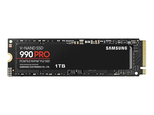 Samsung 990 PRO MZ-V9P1T0BW - SSD kryptert 1 TB intern M.2 2280 PC...