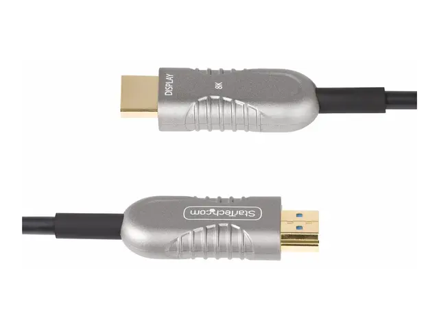 StarTech.com 30ft (9.1m) HDMI 2.1 Hybrid Active Optical Cable (AOC...
