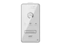 Key Eco - Skjermbeskyttelse for mobiltelefon kant-til-kant - glass - rammefarge svart - for Samsung Galaxy S25 Edge