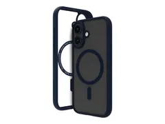 dbramante1928 Grenen - Baksidedeksel for mobiltelefon MagSafe-samsvar - plastikk - blå, klar bakside - for Apple iPhone 16