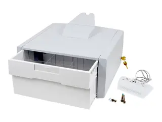 Ergotron StyleView Primary Single Tall Drawer Monteringskomponent (skuffmodul) - låsbar - medisinsk - grå, hvit - vognmonterbar