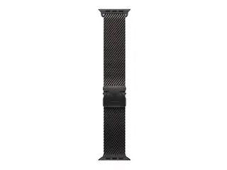 Apple - Sløyfe for smart armbåndsur - 49 mm, titanium Stor størrelse - svart