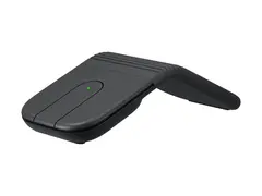 Logitech Mobi Fold for Business - Mus - høyre- og venstrehåndet optisk - 4 knapper - trådløs - Bluetooth 5.0 LE, 2.4 GHz - Logitech Logi Bolt USB-C-mottaker - grafitt
