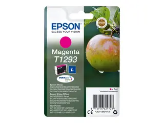 Epson T1293 - 7 ml - L-størrelse - magenta original - blister - blekkpatron - for Stylus SX230, SX235, SX430, SX438; WorkForce WF-3010, 3520, 3530, 3540, 7015, 7515, 7525