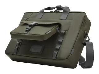 HP - Notebookb&#230;reveske - modul&#230;r 15.6&quot; - gr&#229;, gr&#248;nn