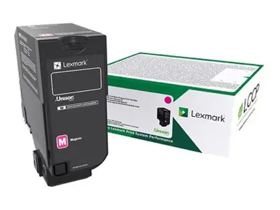 Lexmark - Høy ytelse - magenta - original - tonerpatron LCCP, LRP ...