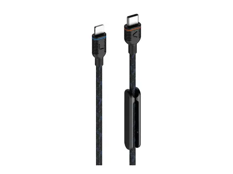 Unisynk Premium - Lightning-kabel Lightning hann til 24 pin USB-C hann - 1.2 m