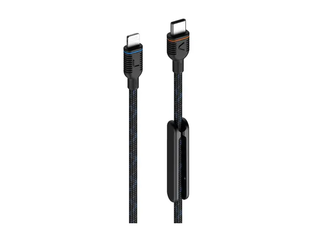 Unisynk Premium - Lightning-kabel Lightning hann til 24 pin USB-C ...