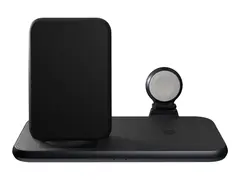 Zens Aluminium Series 4 in 1 - Trådløst ladestativ + AC-strømadapter 45 watt - Apple Fast Charge, FC (USB) - på kabel: USB-C - hvit