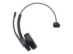 Yealink BH70 Mono - Hodesett - on-ear - Bluetooth tr&#229;dl&#248;s - USB-C via Bluetooth-adapter - svart - Optimert for UC
