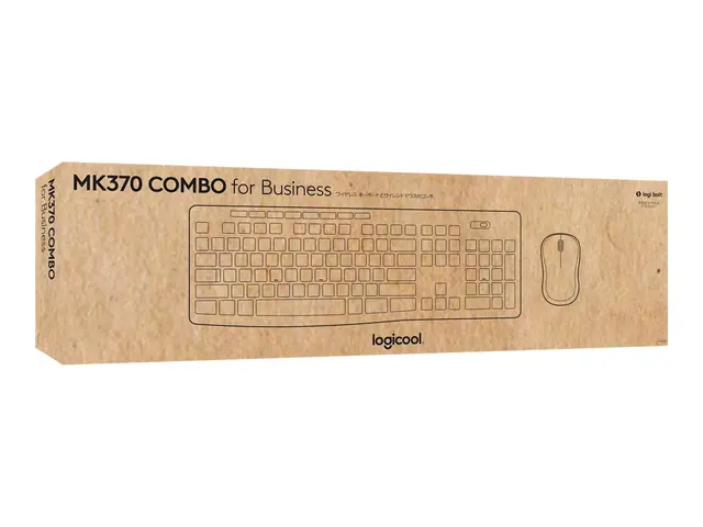 Logitech MK370 Combo for Business - Tastatur- og mussett trådløs B...