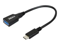 PORT Connect - USB-adapter - USB-type A (hunn) til USB-C (hann) USB 3.0 - 15 cm