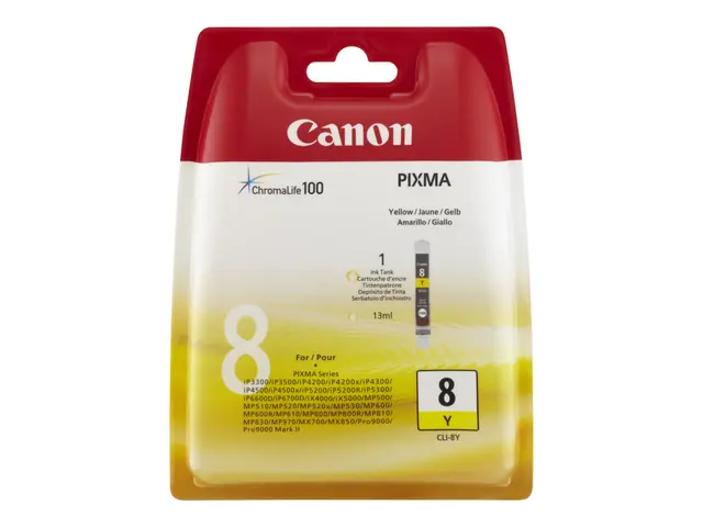 Canon CLI-8Y - 13 ml - gul - original - blekkbeholder - for PIXMA ...