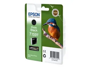 Epson T1591 - 17 ml - fotosort - original blister - blekkpatron - for Stylus Photo R2000