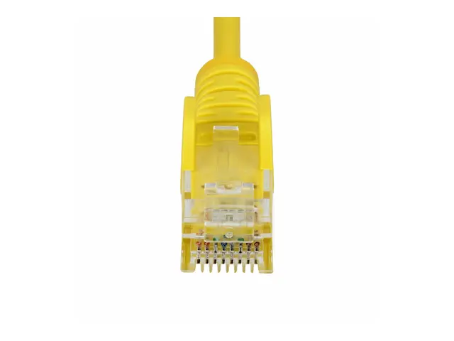 StarTech.com 5m Yellow Slim CAT6 Ethernet Cable, Snagless, 28AWG, ...