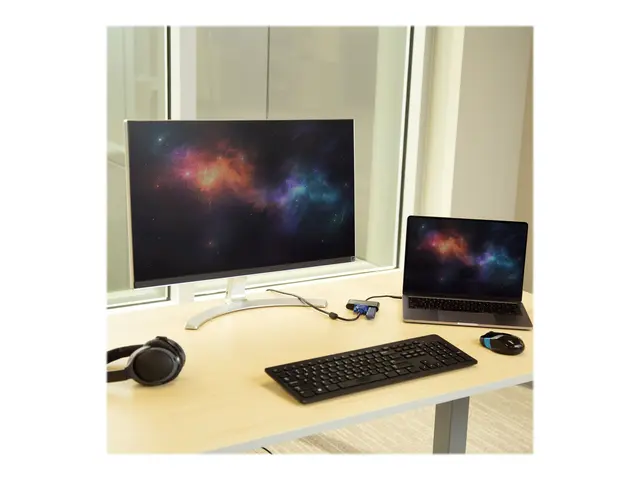 StarTech.com USB-C VGA Multiport Adapter - USB-A Port - with Power...
