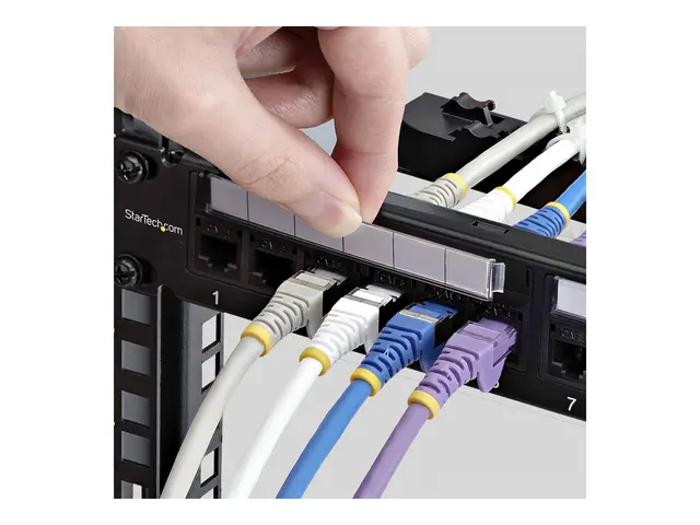 StarTech.com - Koblingspanel rackmonterbar, veggmonterbar CAT 5e/6...