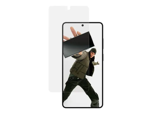 PanzerGlass - Skjermbeskyttelse for mobiltelefon ultra-bred passfo...