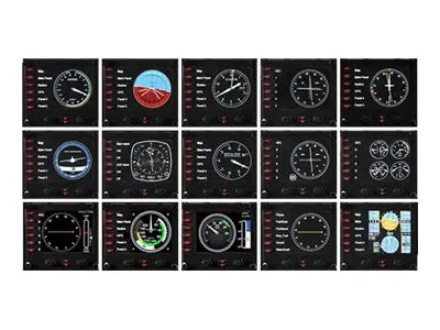 Saitek Pro Flight Instrument Panel - Instrumentpanel for flyvnings...