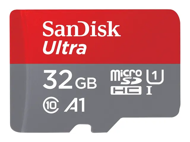 SanDisk Ultra - Flashminnekort (microSDHC til SD-adapter inkludert...