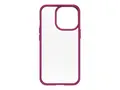 OtterBox React Series - Baksidedeksel for mobiltelefon selskapsrosa, blank - for Apple iPhone 13 Pro