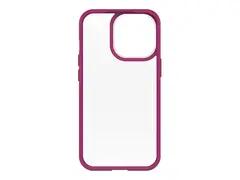 OtterBox React Series - Baksidedeksel for mobiltelefon selskapsrosa, blank - for Apple iPhone 13 Pro