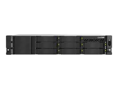 QNAP TS-H1065EU - NAS-server - 10 brønner kan monteres i rack - SATA-600 / NVMe - RAM 8 GB - 2.5 Gigabit Ethernet - 2U