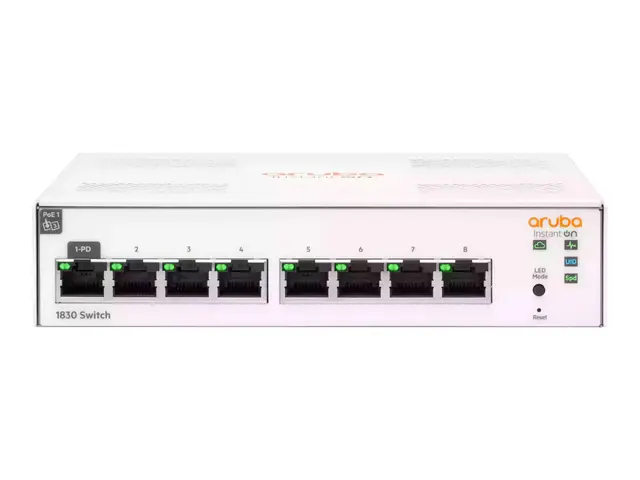 HPE Networking Instant On 1830 8G Switch - smart 8 x 10/100/1000 s...