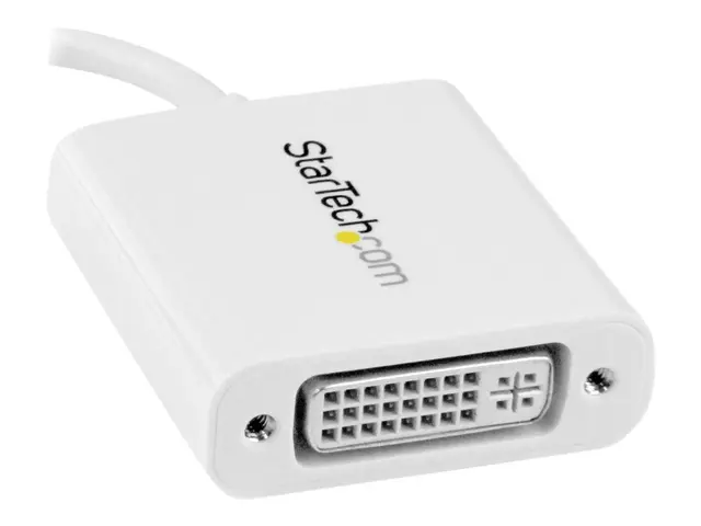 StarTech USB C to DVI Adapter - White 1920x1200 Type Video Convert...